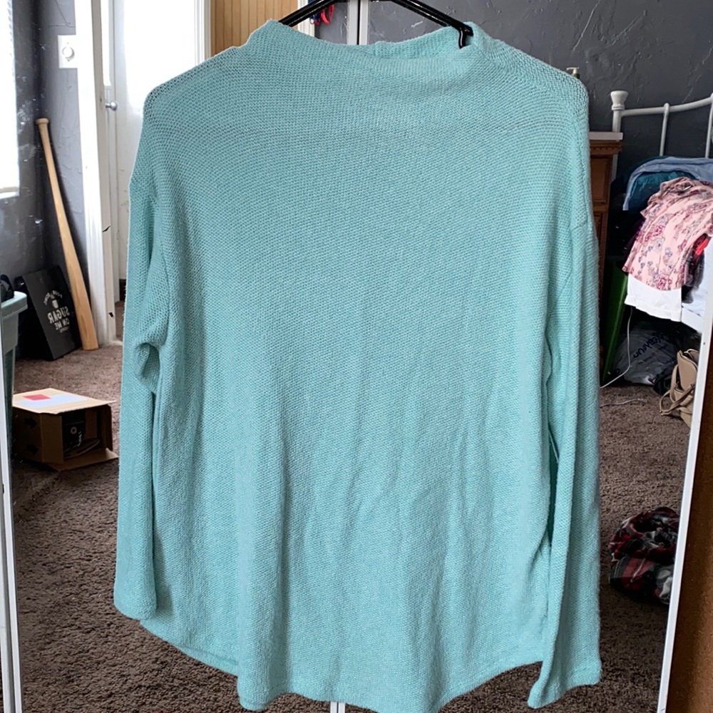 Mint green sweater